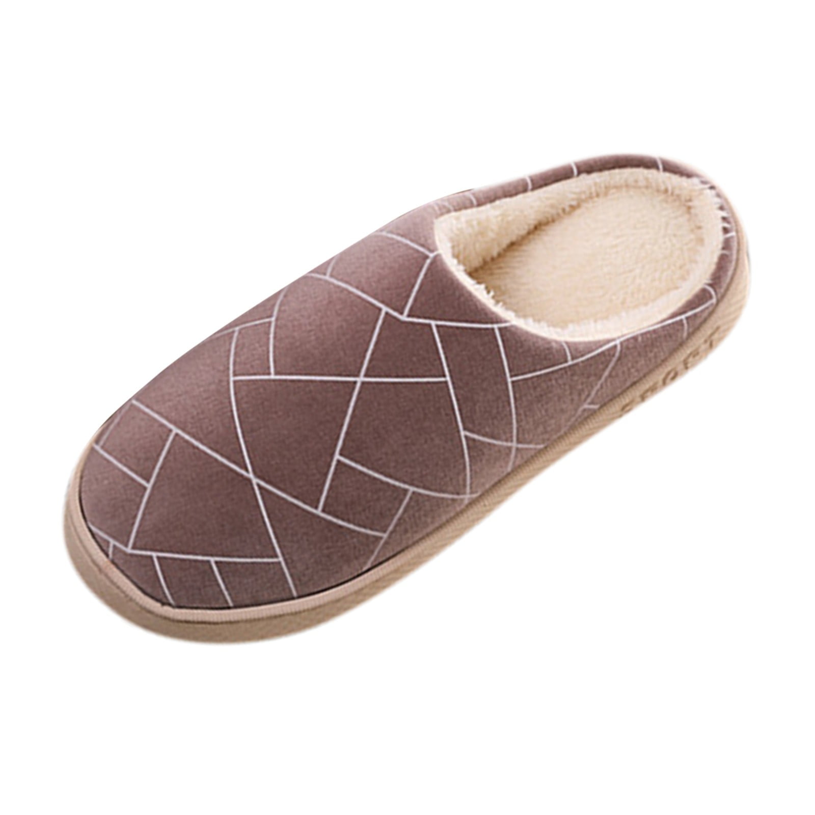 Slipper Socks Men Grippers Coffee 