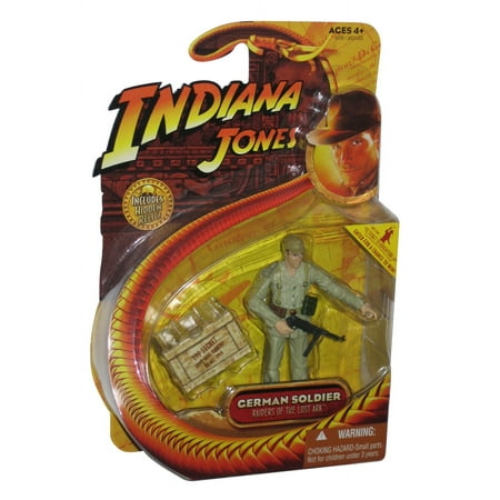 GERMAN SOLDIER from Raiders of the Lost Ark 2008 Action Figure & Accessories (Includes Indiana Jones Hidden Relic)