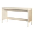 thumbnail image 4 of Ameriwood Home Lennon Console Table, Ivory Oak and Faux Rattan, 4 of 9