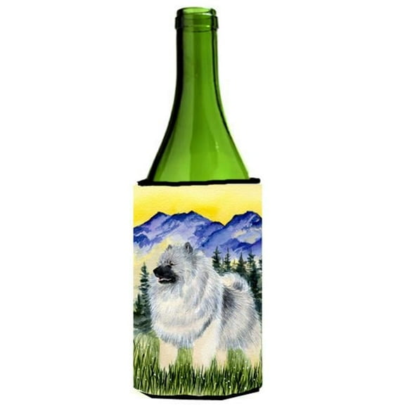 Keeshond Wine bottle sleeve Hugger - 24 oz.