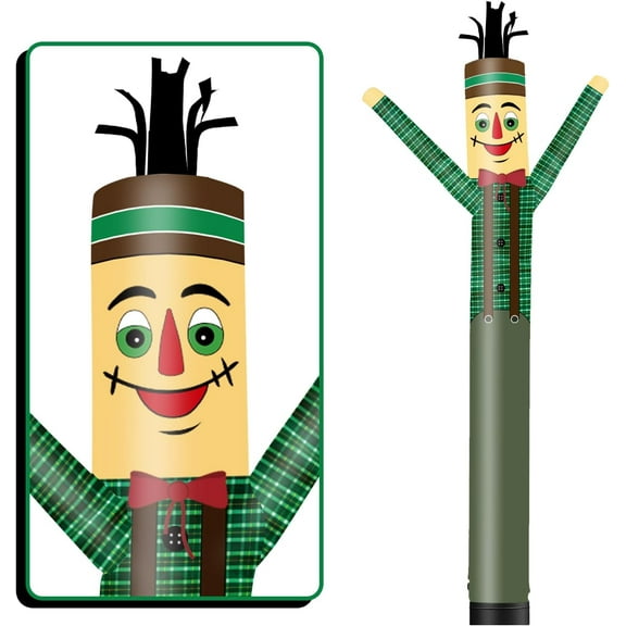 Inflatable Tube Man Scarecrow Wacky Wavy Dancing Guy for Outdoor Decoration Advertising Business Promotion (Blower Not Included)