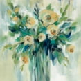 thumbnail image 2 of Vassileva, Silvia 12x12 Black Ornate Wood Framed with Double Matting Museum Art Print Titled - Vase of Flowers, 2 of 4