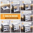 thumbnail image 4 of Shoe Rack OrganizerShoe Storage Cabinet Easy Assembly,Adjustable Shoe Storage Organizer Stackable Detachable Free Standing Shoe Rack DIY Expandable, 4 of 13