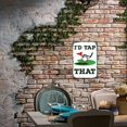 thumbnail image 4 of I''D Tap That Metal Tin Sign Golf Decor Funny Man Cave Sign 8x12 Inch, 4 of 6