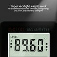 thumbnail image 2 of Precise Digital Inclinometer Protractor IP54 Waterproof Level Angle Finders Measurement Electronic Measuring Tool Home Work Green Light, 2 of 9