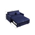 thumbnail image 6 of Futon Sofa Bed,3-in-1 Multi-Functional Corduroy Sleeper Couch Pull-Out Bed,Adjustable Backrest and Pillows, 6 of 7