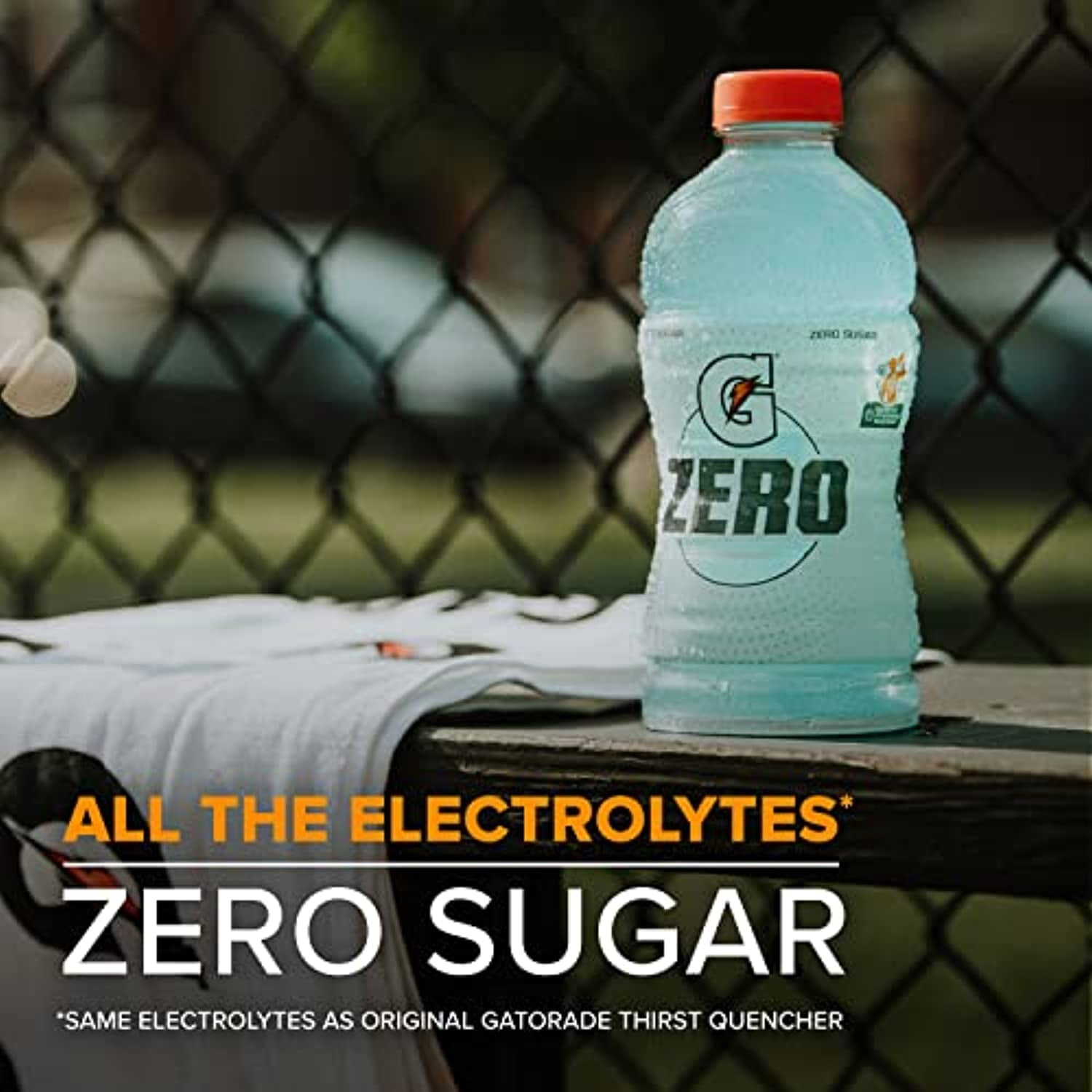 Gatorade Zero Sugar Thirst Quencher, Glacier Cherry Variety Pack, 12 Fl Oz, Pack of 24
