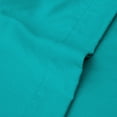 thumbnail image 3 of Sander 4-Piece Turquoise Polyester Microfiber Solid Sheet Set Full Size, 3 of 6