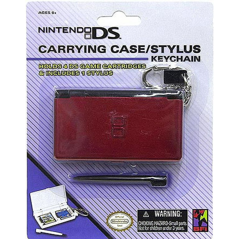 Nintendo DS Carrying Case / Stylus Keychain [White
