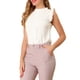 thumbnail image 4 of BLUSA SIN MANGAS RUFFLE PLEAT CHIC PARA MUJER INSPIRE CHIC 2XL BLANCA, 4 of 7