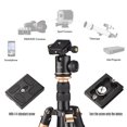thumbnail image 4 of Tripod,Stand With Monopod Alloy Stand With Dslr Ball Head Load With Monopod Ball Head Load With Camera Alloy Stand Load With Carry Alloy With Removable Monopod With Rotatable Qisuo, 4 of 7
