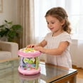 thumbnail image 2 of Ocean Themed Slap Drum Interactive Light Up Musical Toy With Rotating Design For Kids, 2 of 4