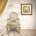 thumbnail image 3 of Hakimipour, Tiffany 26x26 Gold Ornate Wood Framed with Double Matting Museum Art Print Titled - Piece of Cake I, 3 of 4
