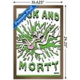 thumbnail image 3 of Rick And Morty - Acid Wall Poster, 14.725" x 22.375", Framed, 3 of 3