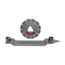 6" x .100" Green Concrete Blade W/ Skid Plate Combo