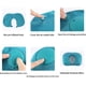 thumbnail image 3 of Almohada Inflable de Viaje Manual presurizada Almohada Inflable Automática en Forma de U Azul Claro Transpirable Cómoda Almohada Núcleo Cervical Lumbar Oficina Descanso Viajes El Mejor Regalo brillar Juguete, 3 of 5