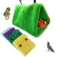 thumbnail image 3 of BYNNIX Parrot Hammock Snuggle Happy Hut Hanging Tent Winter Warm House Small Animal Hideaway for Finch Canary Budgie Conure, 3 of 19