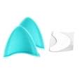 thumbnail image 2 of Orejas de gato para casco, accesorio adhesivo intercambiable para motocicleta Azul, 2 of 6