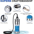 thumbnail image 4 of Bomba de agua ECO-WORTHY SPE-24 24 24 V 3,2 GPM, 70 m de elevación, 4 of 6