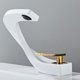 thumbnail image 1 of Grifo de baño de cobre completo de un solo orificio para caliente y frío, grifo de lavabo de baño, 1 of 9