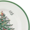 thumbnail image 3 of Spode Christmas Tree 8 Inch Salad Plates, Set of 4 - Holiday Earthenware Tableware Gift, Festive Small Dinner Plate for Sides, Appetizers, Starters - Made in England, Dishwasher, Oven, Microwave Safe, 3 of 6