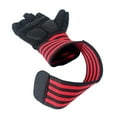 thumbnail image 3 of ZPAQI Workout Exercise Gloves with Wrist Support Non-Slip Palm Fingerless Grip Gloves, 3 of 10