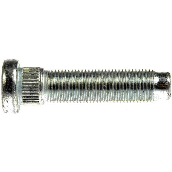 Dorman 610-4711 9/16-18 Serrated Wheel Stud - .645 In. Knurl, 2.52 In. Length