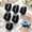 Black, variant on Wrist Corsage Bracelets Corsage Wristlet Bands, 6 Pcs DIY Blank Wristlet Bracelet for Wedding Prom Homecoming Flower Wrist Corsage, Reusable Corsage Slap Bracelets, Silver