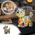 thumbnail image 2 of Lamp Stained Retro Dogs Stained Resin Tabletop Night Light 3D Cute Pet Led Table Light For Pet Lovers Night Lights Home Decor, 2 of 5