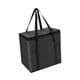 thumbnail image 2 of Bolsa isotérmica para 6 vasos, bolsa para llevar, bolso de mano grande para bebidas, reutilizable. Negro, 2 of 9