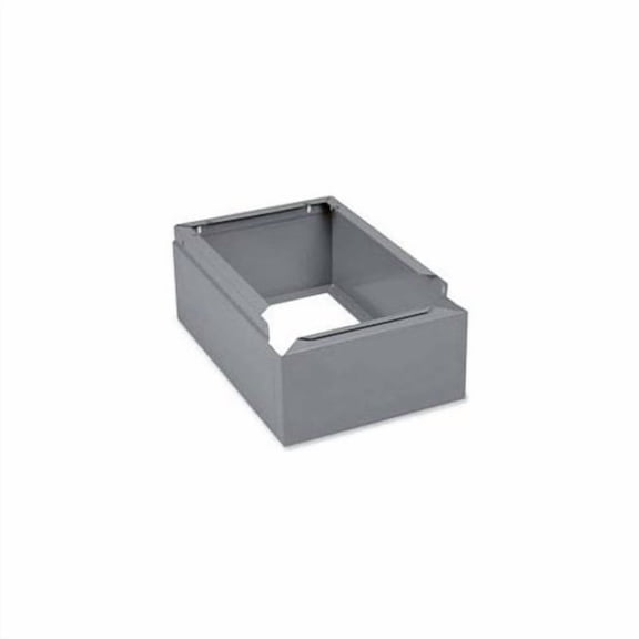 Tennsco, TNNCLB1218MGY, Locker Base, 1 Each, Medium Gray