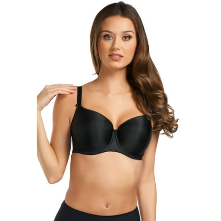 New Fantasie Womens Smoothing T-Shirt Underwire Bra Black 4510 38F
