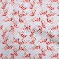 thumbnail image 1 of oneOone Cotton Jersey Red Fabric Floral Fabric For Sewing Printed Craft Fabric By The Yard 58 Inch Wide, 1 of 5