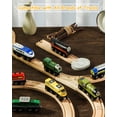 thumbnail image 3 of Set de tren de madera | Accesorios SainSmart Jr. 10 piezas magnéticas, 3 of 6