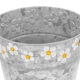 thumbnail image 2 of Shisuyan 2pcs Small Daisy Design Bucket Retro House Flower Container Home Flower Vase, 2 of 8