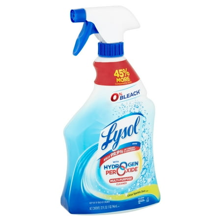 Lysol Power and Free Multi-Purpose Cleaner, Citrus Sparkle, 32 Ounce