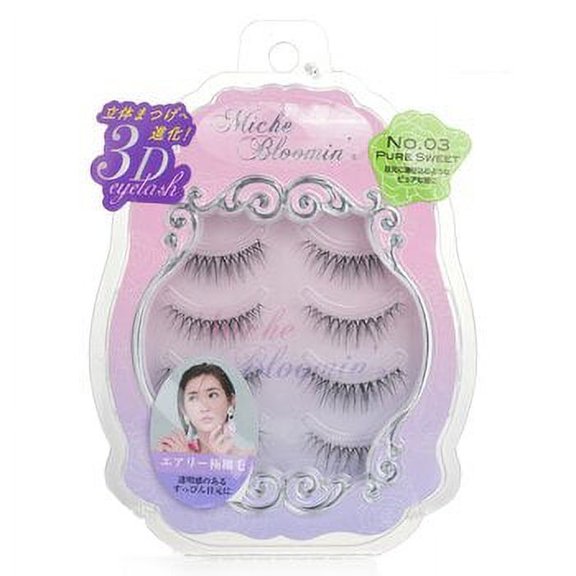 MICHE BLOOMIN False Eyelashes 4 Pair - No.03 Pure Sweet