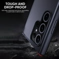 thumbnail image 6 of Cowithday Matte Case for Samsung Galaxy S23 Compatible with Wireless Charging, [Skin Friendly] [Slim & Lightweight] Shockproof TPU Bumper Anti-Scratch Hard PC Back Case - White, 6 of 11