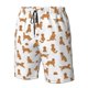 thumbnail image 4 of Balery Labrador Retriever Dog Traje de Baño Estilo Hawaiano para Hombre, Shorts de Secado Rápido con Bolsillos-Large, 4 of 6