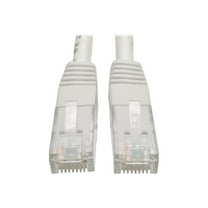 Tripp Lite 5ft Cat6 Gigabit Molded Patch Cable (RJ45 M/M), White