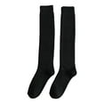 thumbnail image 1 of Mens Knee High Long Socks Thick Warm Breathable Soft for Winter Black, 1 of 8