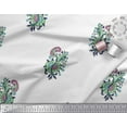 thumbnail image 3 of Soimoi Cotton Voile Fabric Leaves,Floral & Paisley Block Print Fabric by The Yard 56 Inch Wide, 3 of 3