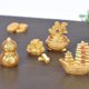 thumbnail image 5 of 1:12 Casa de muñecas en miniatura, lingote de oro de la antigua China, moneda de cobre, modelo de muñecas, accesorios, mini juguetes para niños, regalo educativo, 5 of 6