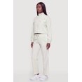 thumbnail image 3 of Women's Long Sleeve Zip Front Mock Neck Track Jacket, 3 of 4