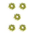 thumbnail image 3 of yingyy 1/2/3/5 Artificial Plastic Flower Wreath Simulation Daisy Garland Spring Rattan Hoop Large Decor Front Door Home Wedding 5PCS, 3 of 6