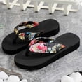 thumbnail image 5 of Wovix Slippers For Women Stylish Thong Sandals For Casual Relaxation Design Zero Drop Sole Beach Shoes Daily Wear, 5 of 6