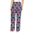 thumbnail image 2 of Bixox Women's Hawaii Palms Patterned Pajama Pants Loungewear, 2 of 5