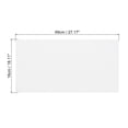 thumbnail image 2 of Unique Bargains Xuan Paper, Rice Paper without Grid, Half Raw Ripe Xuan, 18'x27', White, 100Pack, 2 of 6