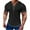 Black, variant on T-shirts for Men Short Sleeved V-neck Pocket Summer Casual Solid Color Shirt Black XXL