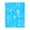 Blue, variant on Yammee Holographic Button Silicone Mold for Resin Molds Unique Buttons with Sparkling Effect Jewellery Making Molds DIY Craft